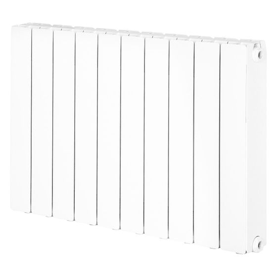 Fondital Aluminium-Heizkörper Blitz Super B4, 407x320x97mm, 366W, Aluminium-Druckguss, Weiß RAL 9010