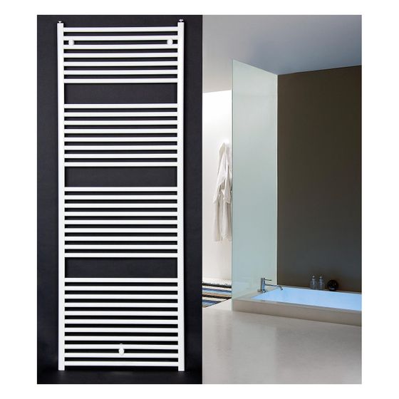 Fondital Handtuchheizkörper Cool 860/450, 858x478x25,8mm, Aluminium, Reinweiß RAL 9010