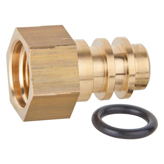 Fondital Adapter für Schnellentlüfter Itaca Giava Madeira, DN 10 3/8