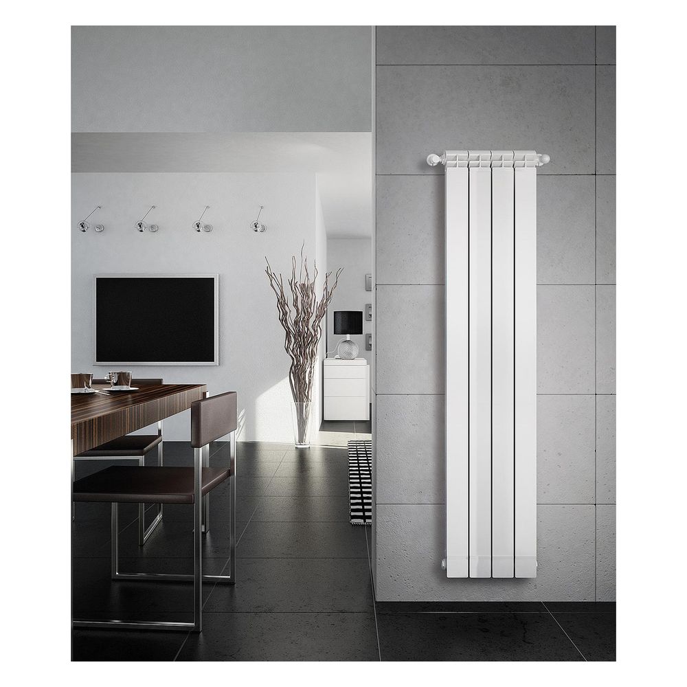 Fondital Aluminium-Heizkörper Garda Dual 80 1000-6, 1066x480x80mm, 1.140W, Aluminium... FONDITAL-82G01406 8015040019662 (Abb. 3)
