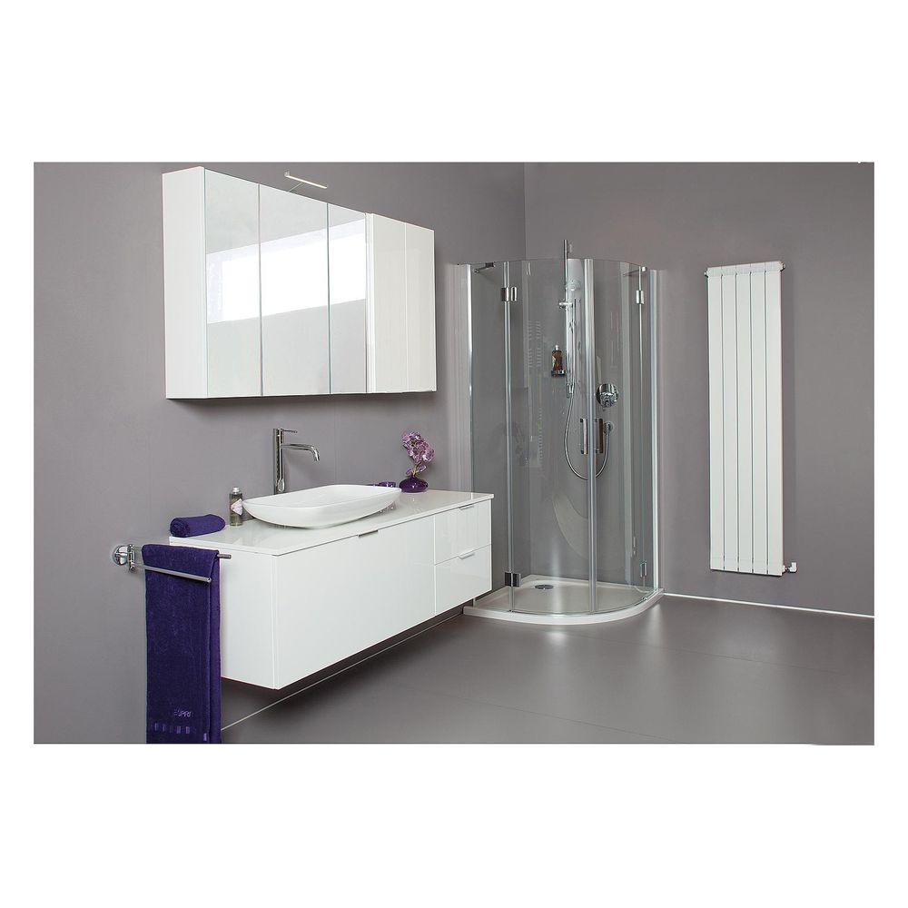 Fondital Aluminium-Heizkörper Garda Dual 80 1000-6, 1066x480x80mm, 1.140W, Aluminium... FONDITAL-82G01406 8015040019662 (Abb. 4)