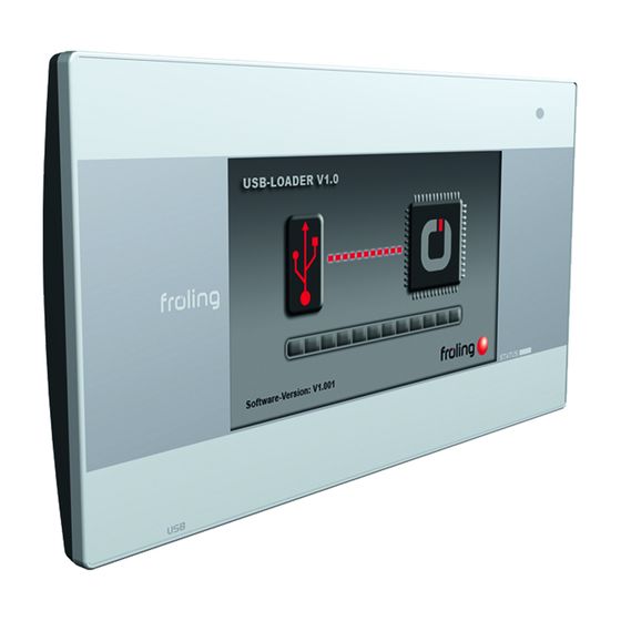 Fröling Raumbediengerät RBG 3200 Touch mit modernem 4,3" Touch-Screen-Display