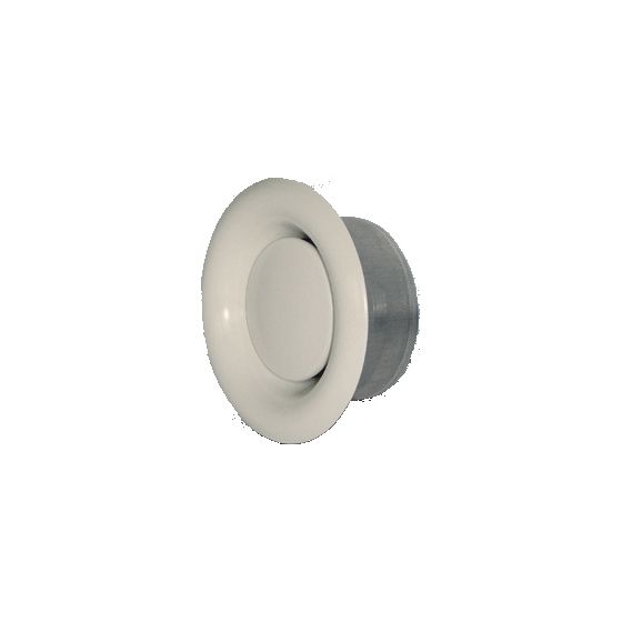 Geba Brandschutz Ventil BRAV-K-A 200, BRAV-K-A, Stahl, Weiß, RAL 9010, 740200