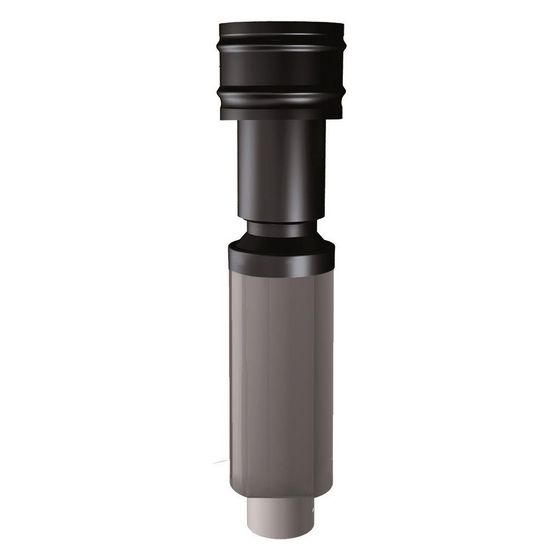 Geba Vent Flachdach-Lüftung FDL-OF 250/450, FDL-OF/FDS-OF, Grau, RAL 7042, FDL-OF250450G