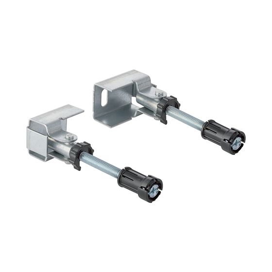 Geberit Duofix Wandanker Set für Einzelmontage, Ecklösung, 2 Stück
