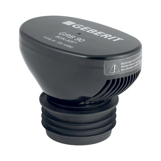 Geberit Belüftungsventil GRB90, für Geberit PE d 90mm, d1 103,5mm, di 75mm