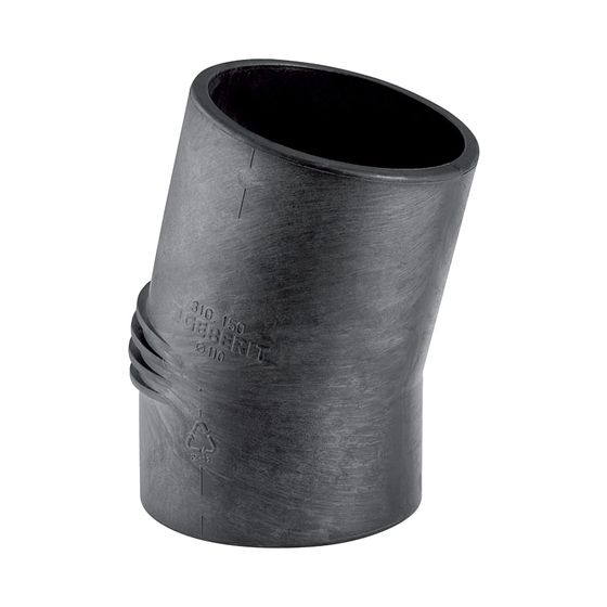 Geberit Silent db20 Bogen 15 Grad, Außendurchmesser 90mm