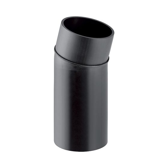 Geberit PE Bogen mit langem Schenkel 15 Grad, Außendurchmesser 110mm