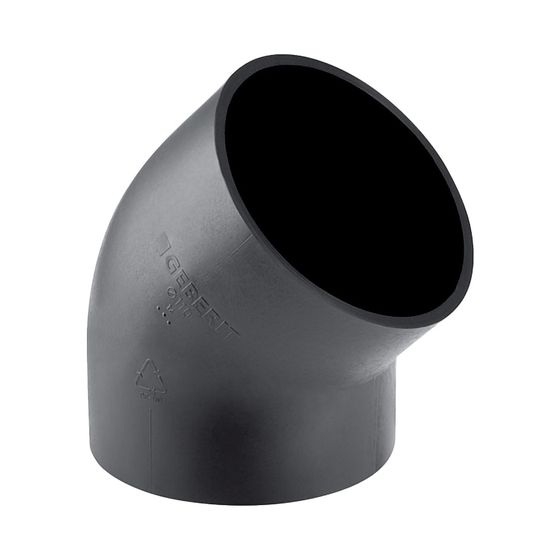 Geberit PE Bogen 45 Grad, Außendurchmesser 50mm