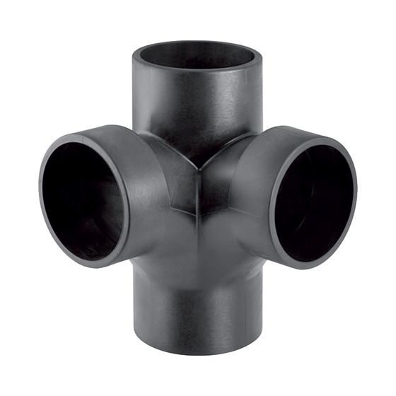 Geberit Silent db20 Bogeneckabzweig 88,5 Grad d 110mm, d1 110mm