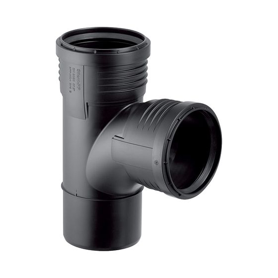Geberit Silent-PP Bogenabzweig 87,5 Grad Außendurchmesser 110mm, d1 110mm
