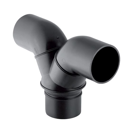 Geberit Silent db20 Hosenabzweig 2x90 Grad d 90mm, d1 90mm