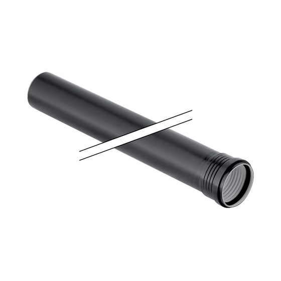 Geberit Silent-PP Rohr mit Muffe Außendurchmesser 32mm, Länge 200cm
