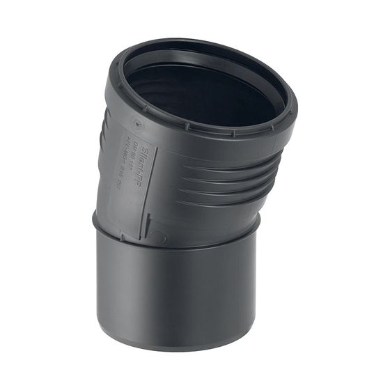 Geberit Silent-PP Bogen 15 Grad, Außendurchmesser 160mm