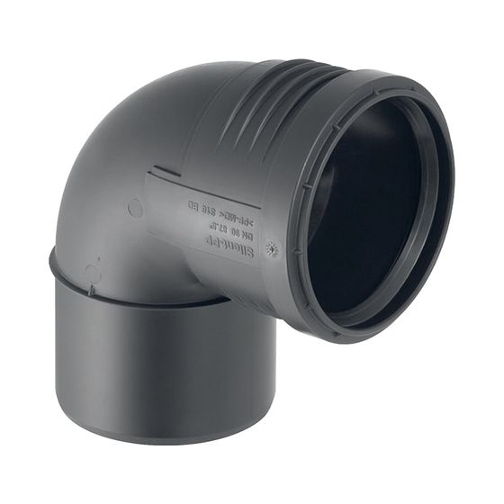 Geberit Silent-PP Bogen 87,5 Grad, Außendurchmesser 160mm