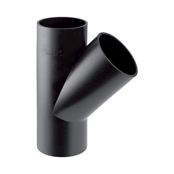 Geberit PE Abzweig 45 Grad, d 50mm, d1 50mm