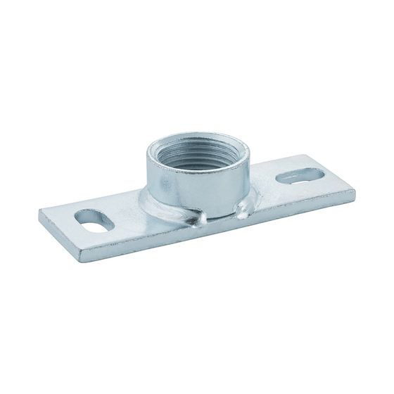 Geberit Grundplatte rechteckig, Zweiloch, mit Gewindemuffe G 1/2