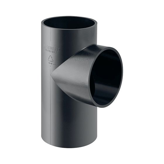 Geberit PE Abzweig 88,5 Grad, d 200mm, d1 110mm