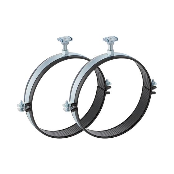 Geberit Pluvia Set Rohrschellen mit Elektroschweißband für Fixpunkt, 2 Stück DN 300, di 315mm