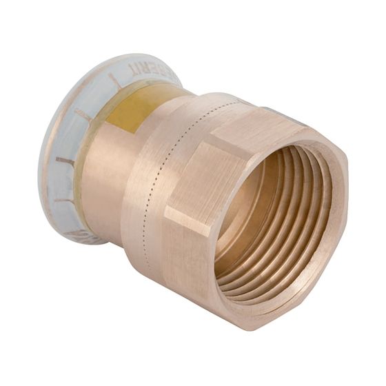 Geberit Mapress Kupfer Übergang mit Innengewinde Gas, d 15mm, Rp 3/4″, Rotguss bleifrei