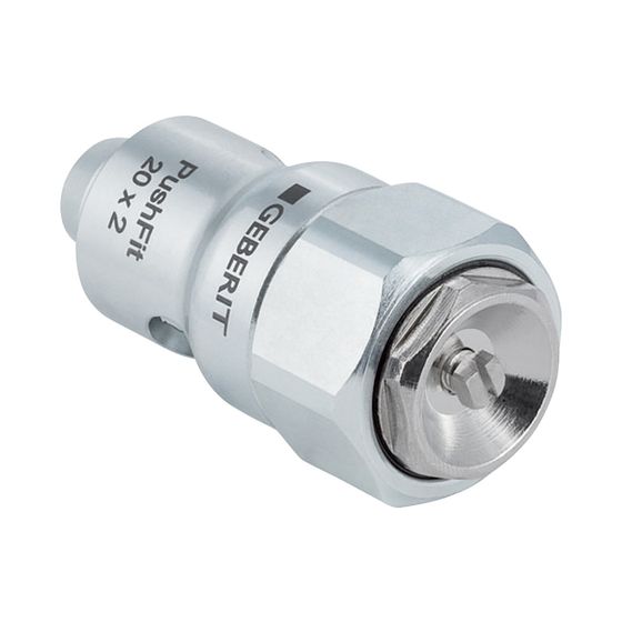 Geberit Abpressstopfen für Rohrende aus Stahl, Außendurchmesser 25mm