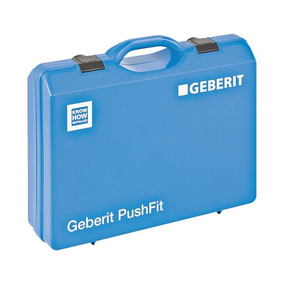 Geberit Koffer für Geberit PushFit Montagewerkzeug ABS, Außendurchmesser 14/16/20/25mm