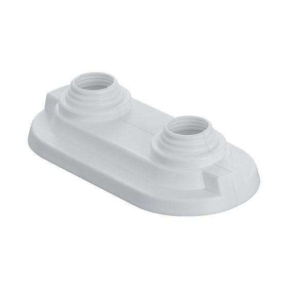 Geberit Doppelrosette PS, di 14/15/16/18/20mm, Reinweiß