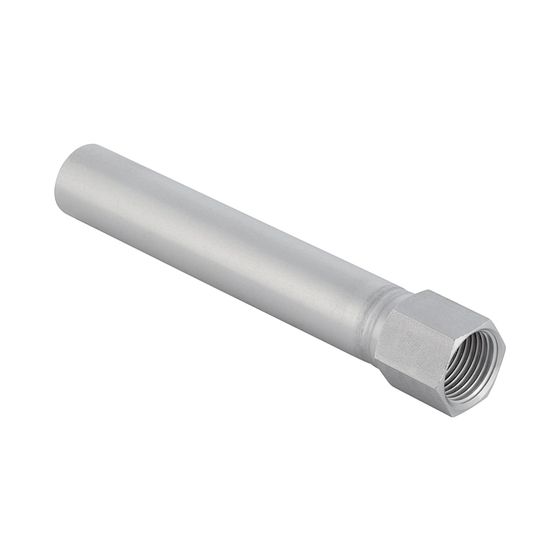 Geberit Mapress Edelstahl Übergang mit Innengewinde, Einschubende lang d 18mm, Rp 3/4″