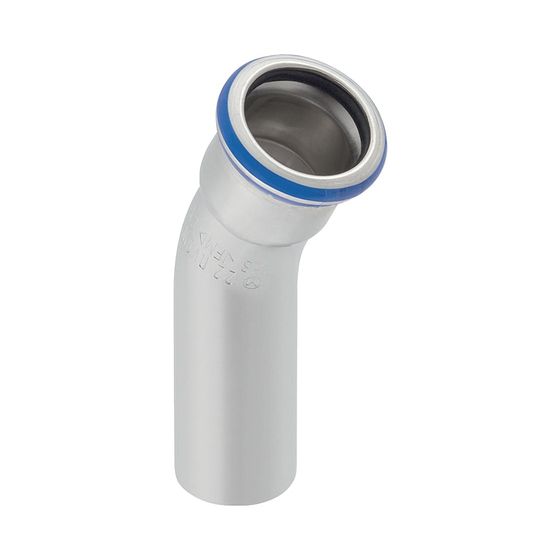 Geberit Mapress Edelstahl Bogen mit Einschubende 30 Grad, Außendurchmesser 54mm