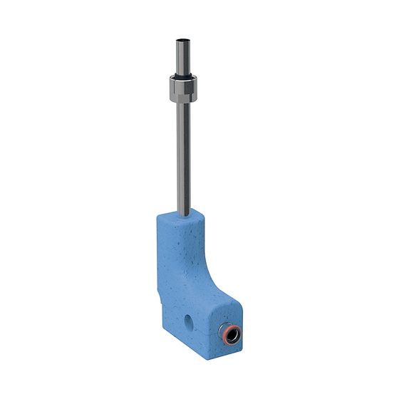 Geberit Mapress Metallrohr-Anschlussbogen 90 Grad mit Dämmbox Anschlussverschr. für Eurokonus Kupfer d 15mm d1 15mm L1 30cm