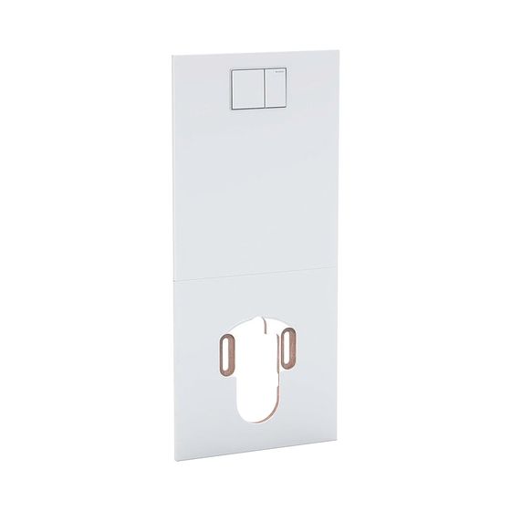 Geberit Drückerplatte für Geberit AquaClean WC-Komplettanlage, Weiß/Glas