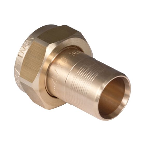 Geberit Verteilerabgang mit Steckende, für Eurokonus, d 20mm, G 3/4″, Rotguss bleifrei