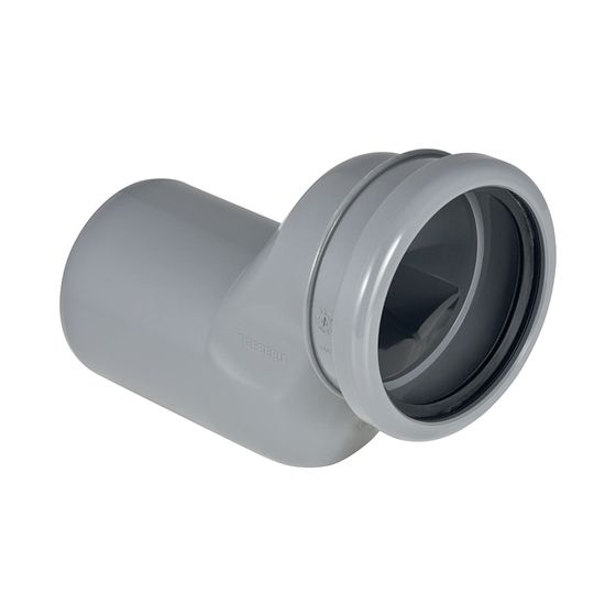 Geberit Set Anschlussstutzen für Wand-WC, 5cm etagiert Grau