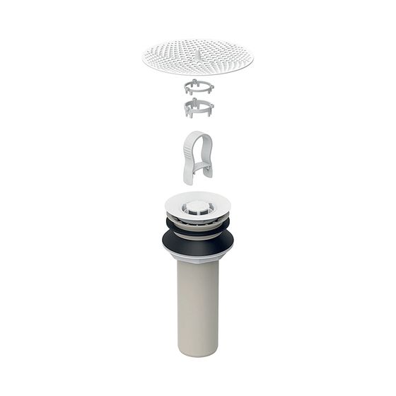 Geberit Set Ablaufgarnitur für Hybridurinale Außendurchmesser 50mm