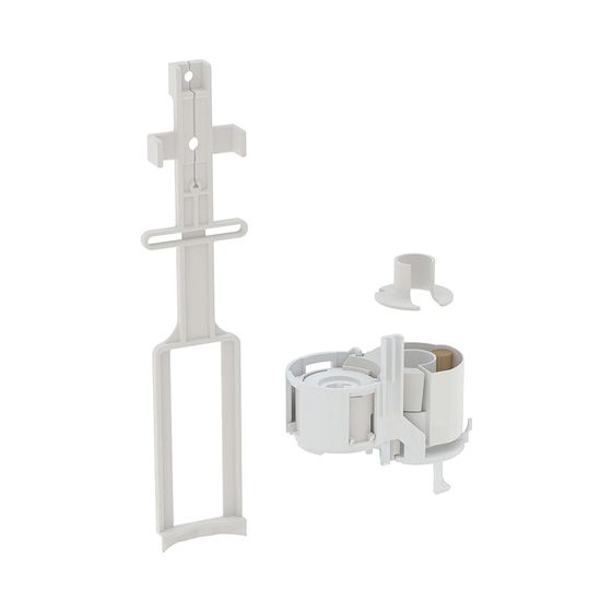 Geberit Heber für WC-Steuerung mit pneumatischer Spülauslösung, 2-Mengen-Spülung und Sigma Unterputzspülkasten 8cm