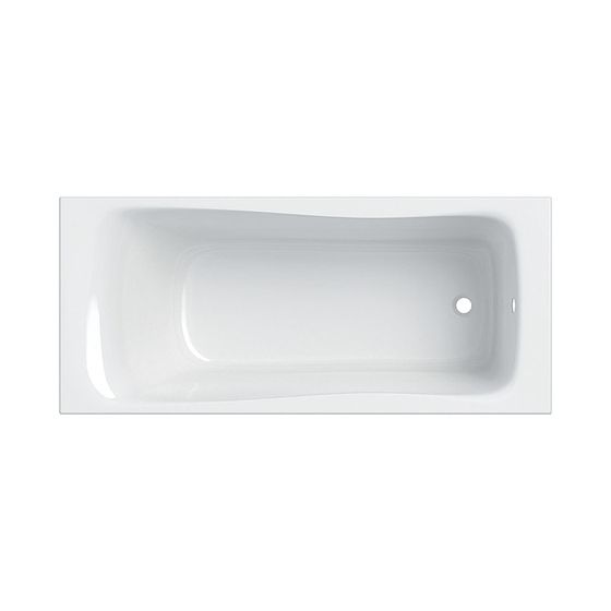 Geberit Renova Rechteckbadewanne 170x75cm, Gesamtvolumen 188l