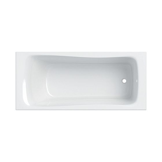 Geberit Renova Rechteckbadewanne 180x80cm, Gesamtvolumen 218l
