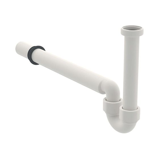 Geberit Rohrbogengeruchsverschluss für Geberit Monolith Sanitärmodul für Bidet, Alpinweiß