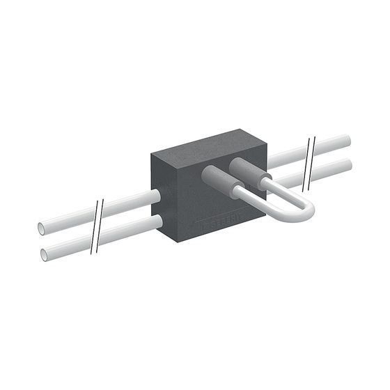 Geberit Anschlussbox d 20mm, d1 16mm, d2 20mm Typ T PE-RT II, Al, PE-RT II