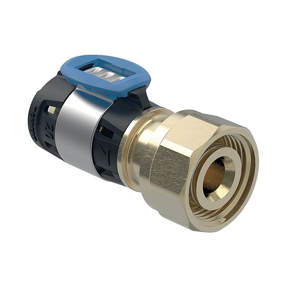 Geberit FlowFit Verteilerabgang für Eurokonus bleifreie Siliziumbronze, d 16mm, G 3/4″
