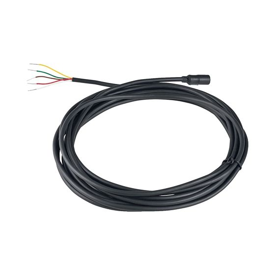 Geberit Verbindungskabel für externen Sensor, für Hygienespülung im Unterputzspülkasten Kabel schwarz, Stecker lila