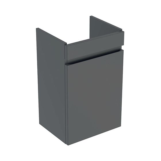 Geberit Renova Plan Unterschrank für Handwaschbecken, 1 Tür, 38,4x60,5x30,8cm, Waschtisch 45cm, Lava