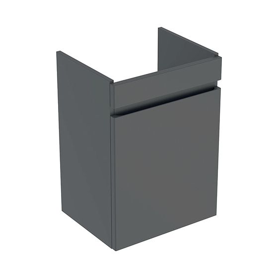 Geberit Renova Plan Unterschrank für Handwaschbecken, 1 Tür, 43,5x60,5x34,5cm, Waschtisch 50cm, Lava