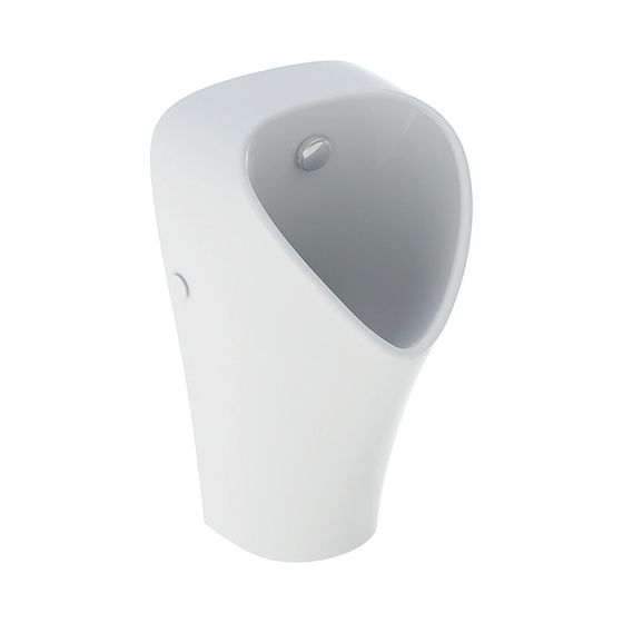 Geberit Narva Urinal Zulauf von hinten, Abgang von hinten, KeraTect, Weiß