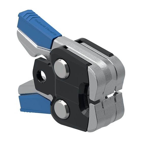 Geberit FlowFit Pressbacke 16/20/25/32/40mm, 24kN Geberit Kompatibilität