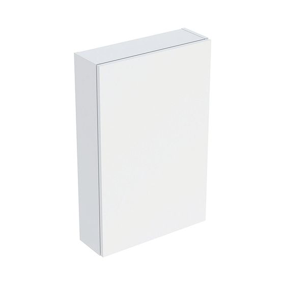 Geberit Hängeschrank rechteckig, mit einer Tür 45x70cm, Weiß lackiert matt