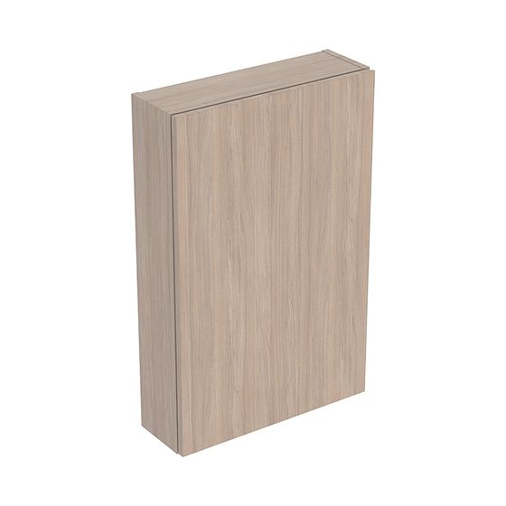 Geberit Hängeschrank rechteckig, mit einer Tür 45x70cm, Eiche Melamin Holzstruktur