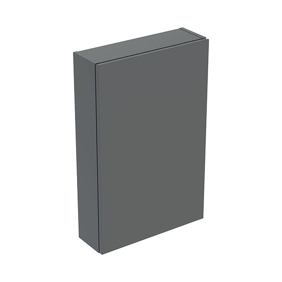 Geberit Hängeschrank rechteckig, mit einer Tür 45x70cm, Lava lackiert matt