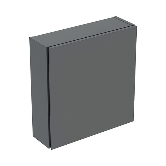 Geberit Hängeschrank quadratisch, mit einer Tür 45x46,7cm, Lava lackiert matt