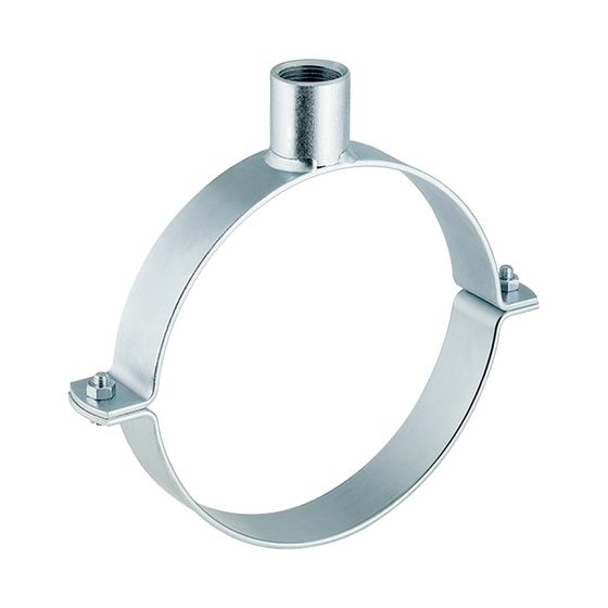 Geberit Rohrschelle mit Gewindemuffe Rohrgewinde 1 1/4 d250